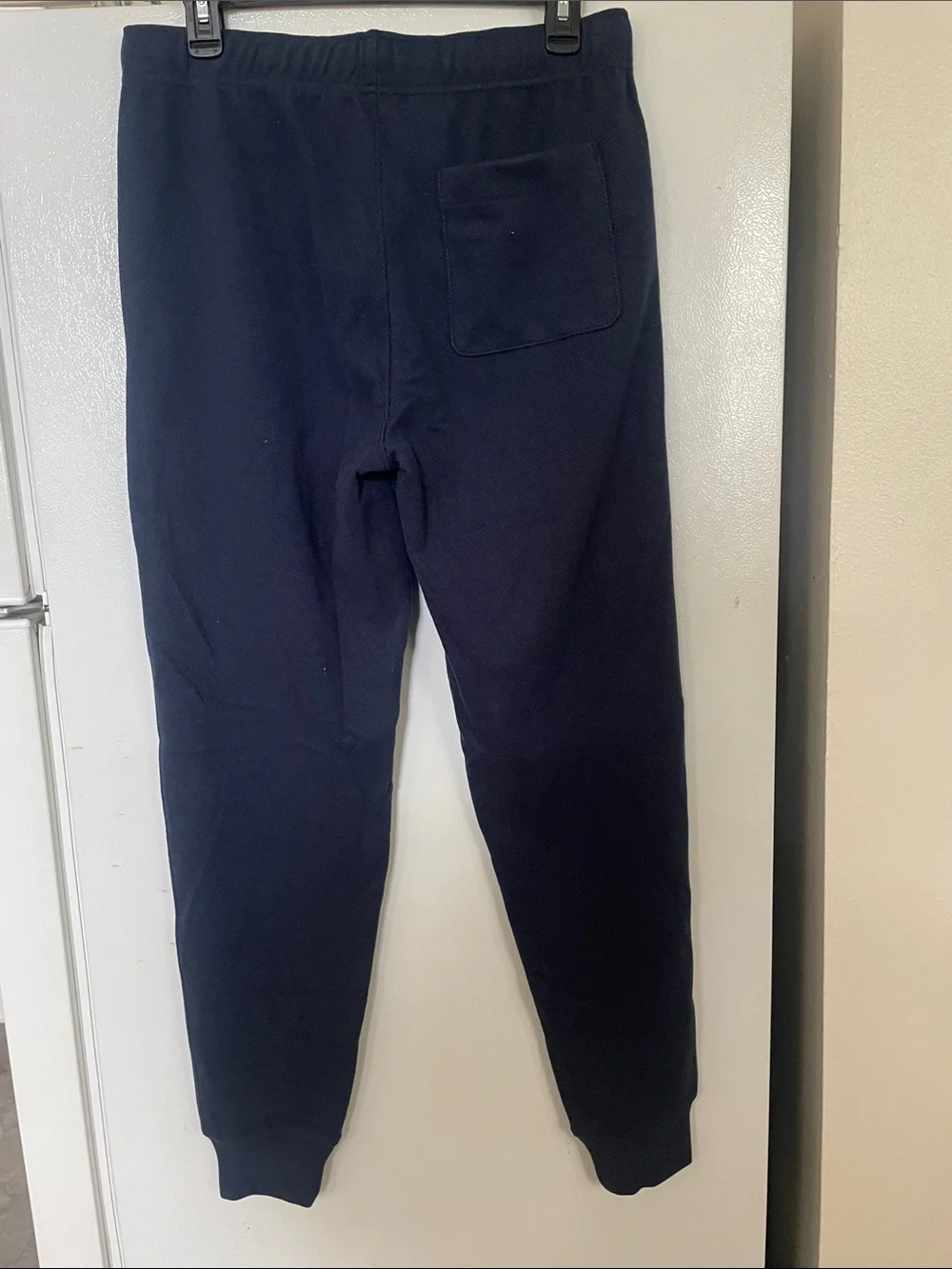 J. Crew Men’s Small New Navy Blue Jogger 2 Pocket Comfort Everyday Wear Pant